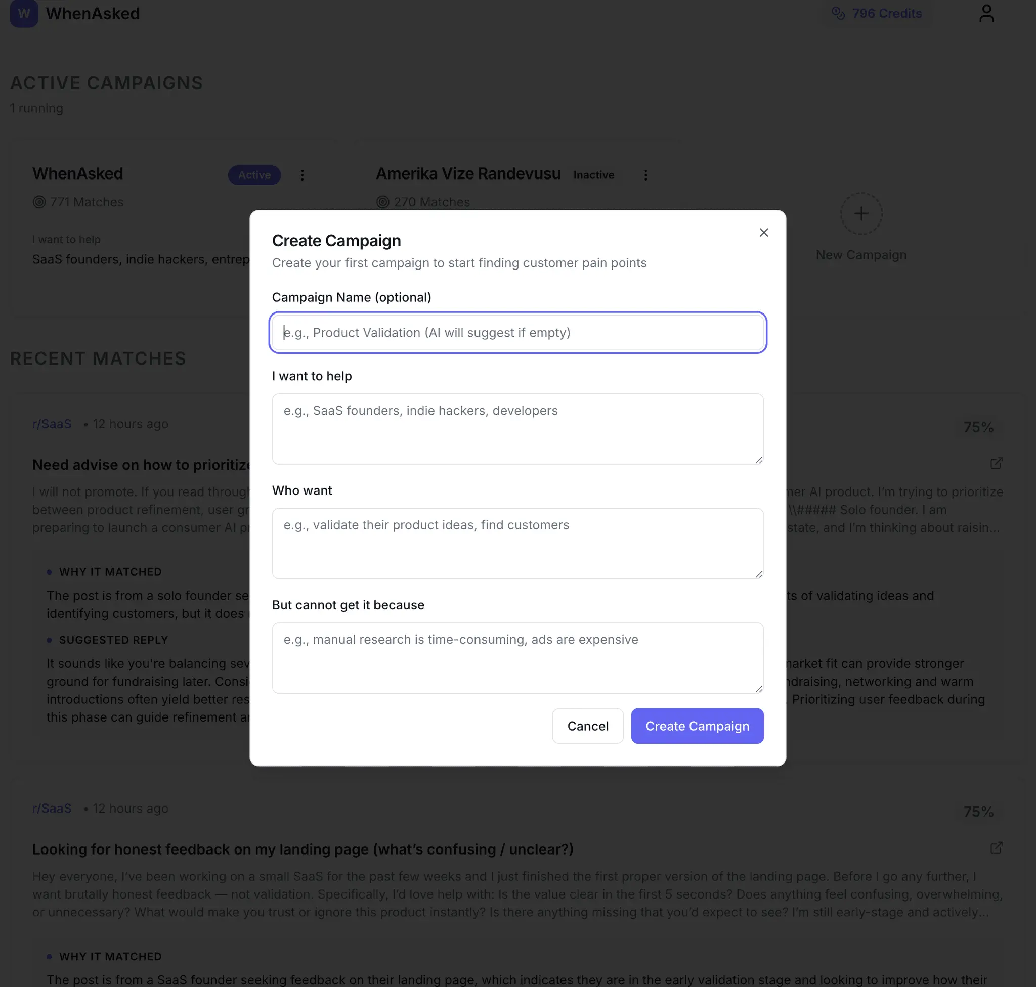 Screenshot 2 of WhenAsked