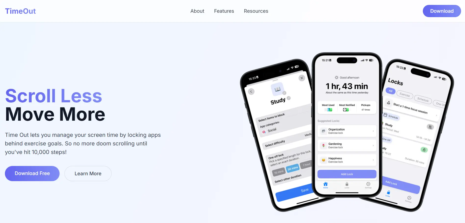 Screenshot 1 of  TryTimeout