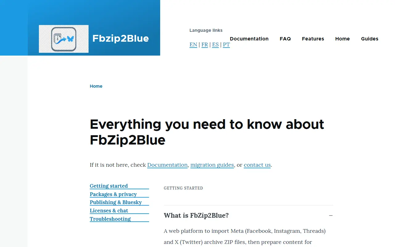 Screenshot 8 of Fbzip2Blue