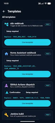 Screenshot 2 of WebHookDeck