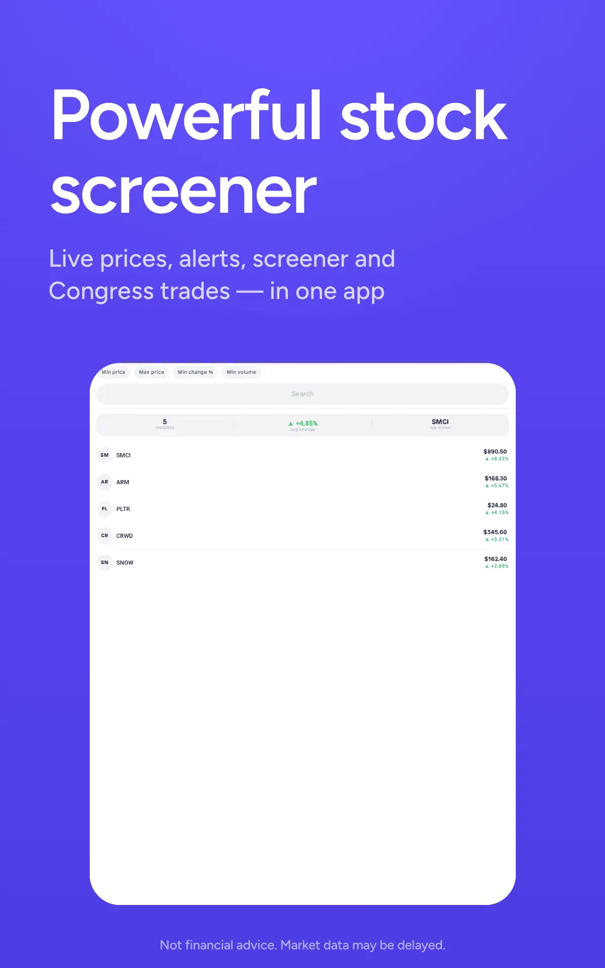 Screenshot 4 of StockPlus: AI Market Tracker