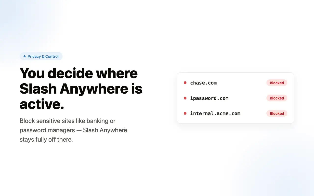 Screenshot 4 of Slash Anywhere