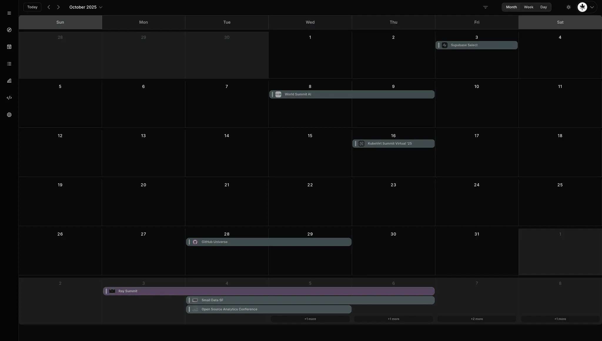 Screenshot 2 of Kure-Cal: Tech Events Discovery Platform