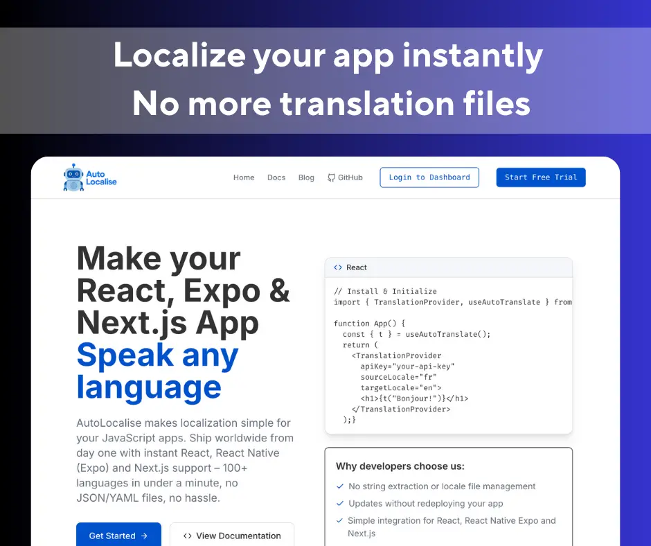 Screenshot 2 of AutoLocalise