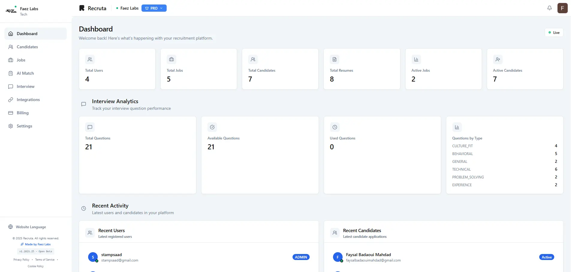 Screenshot 5 of Recruta