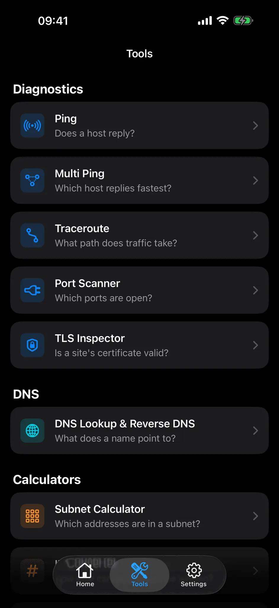 Screenshot 3 of Radien: Network Toolbox