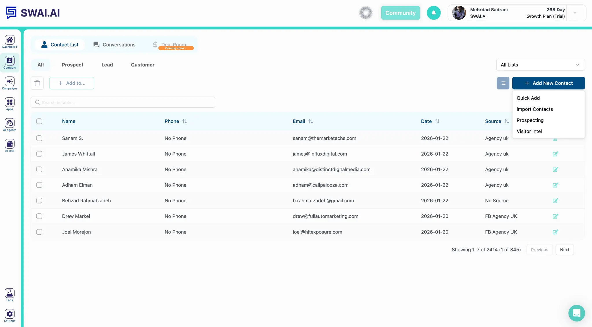 Screenshot 2 of SWAI.ai
