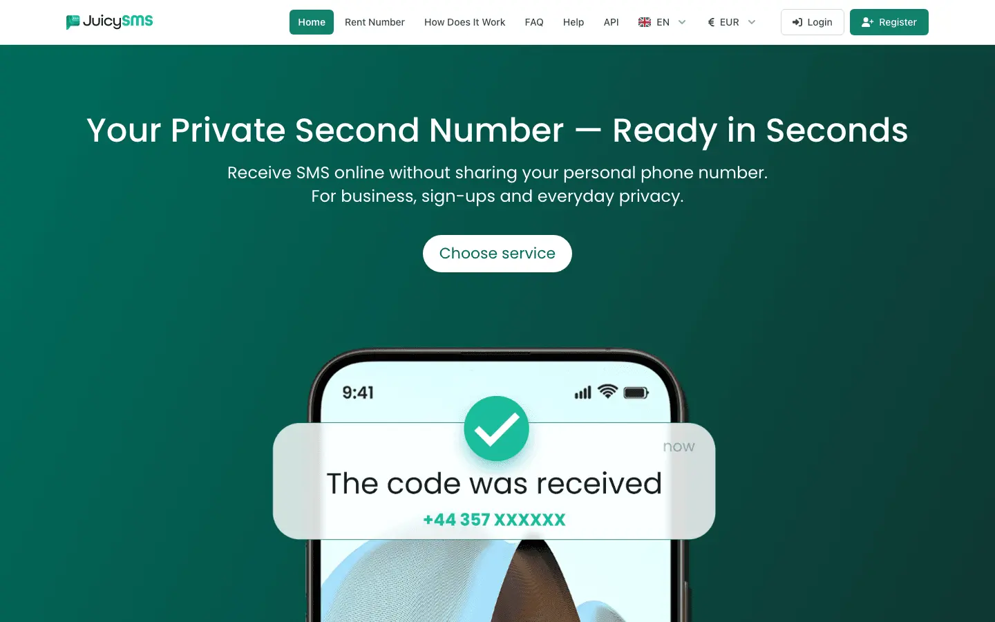 Screenshot 1 of JuicySMS