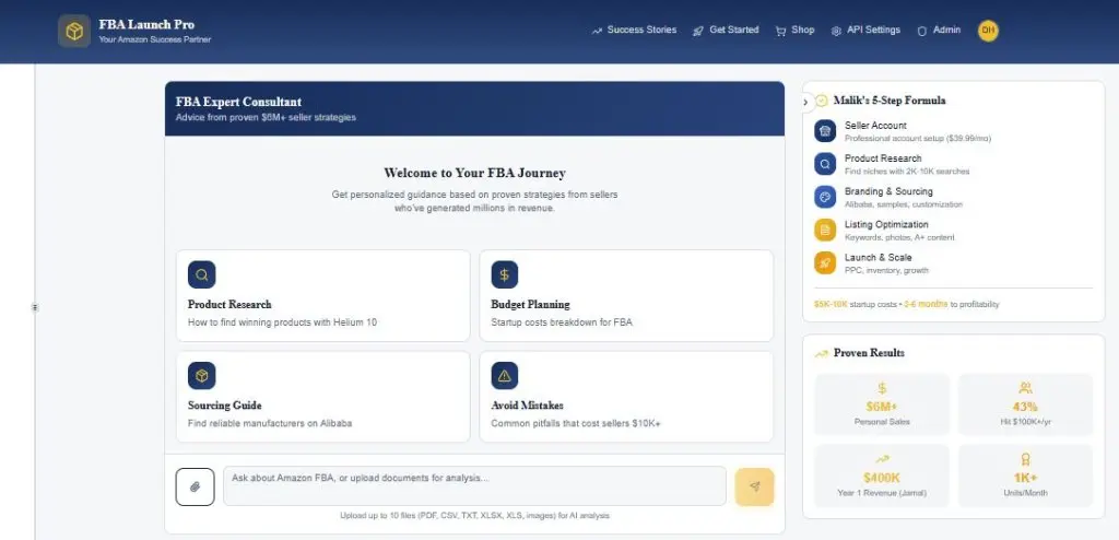 Screenshot 1 of AmazingFBA Online