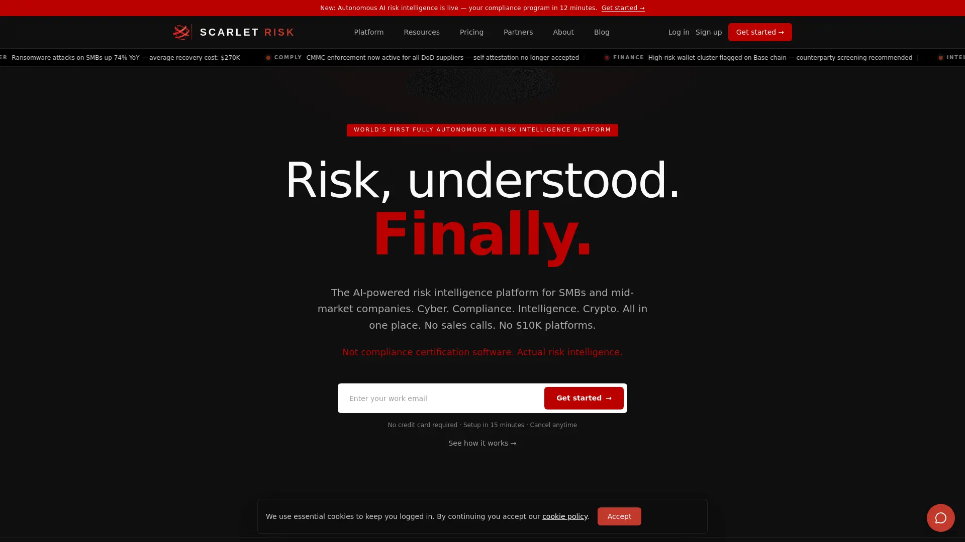 Screenshot 1 of Scarlet Risk