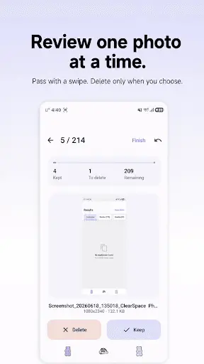 Screenshot 1 of ClearSpace: Screenshot Inbox
