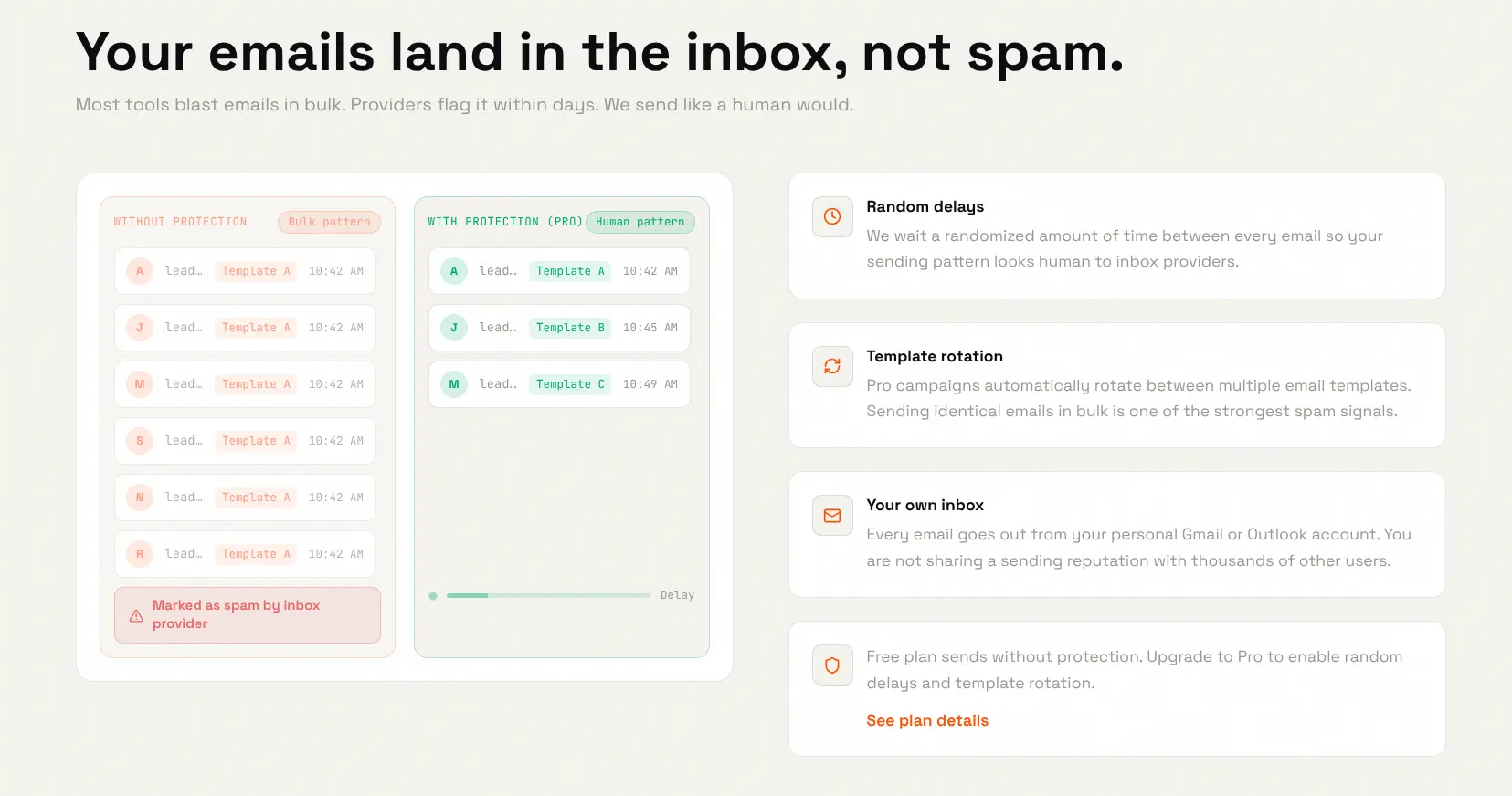Screenshot 2 of AI Cold Emailing Tool