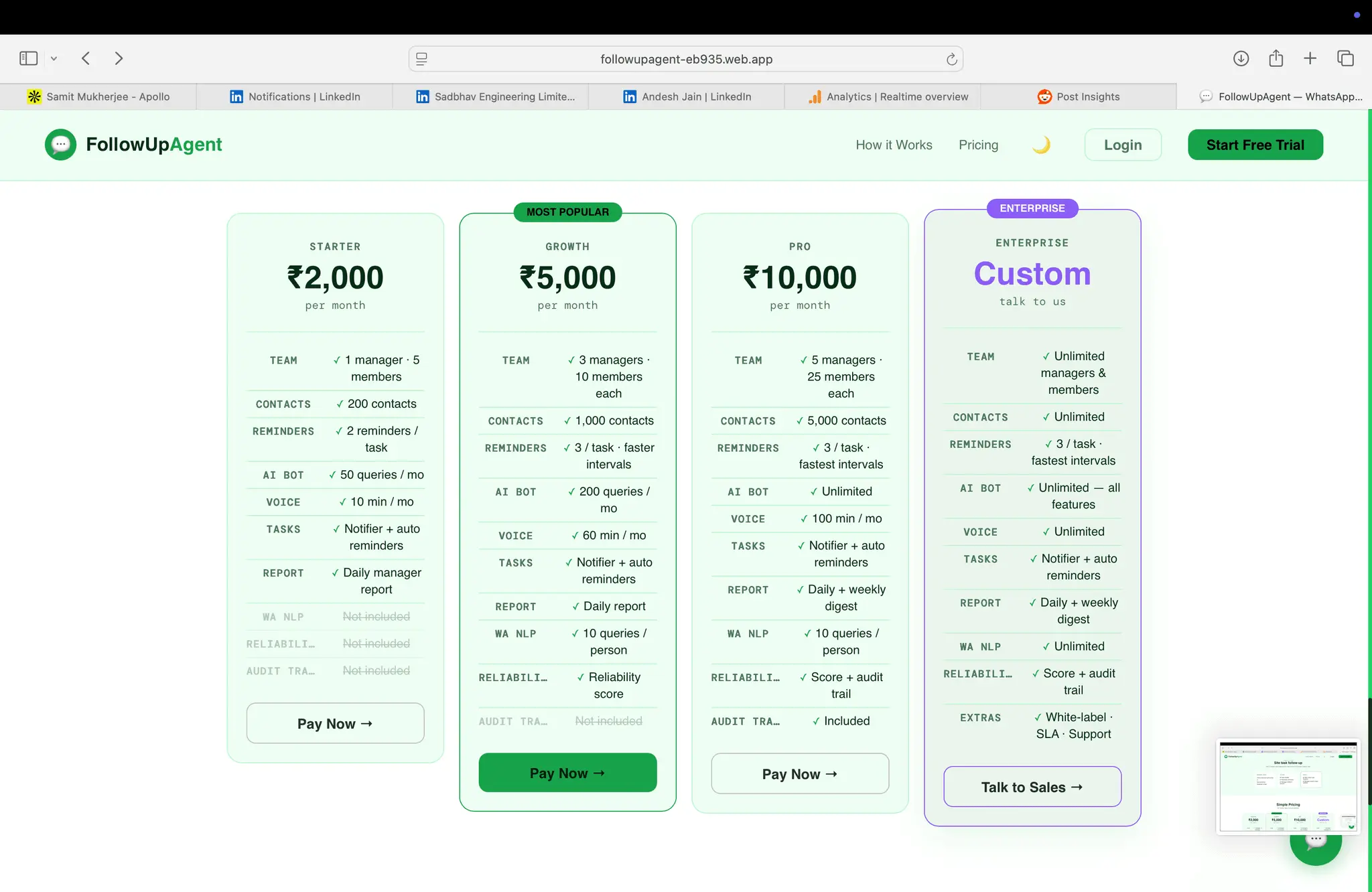 Screenshot 10 of FollowUpAgent