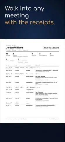 Screenshot 2 of PrepPeriod: Classroom Log