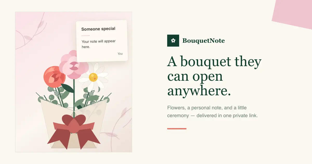 Screenshot 1 of BouquetNote
