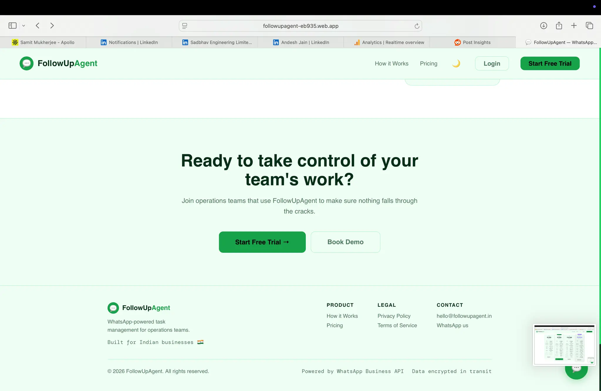Screenshot 6 of FollowUpAgent