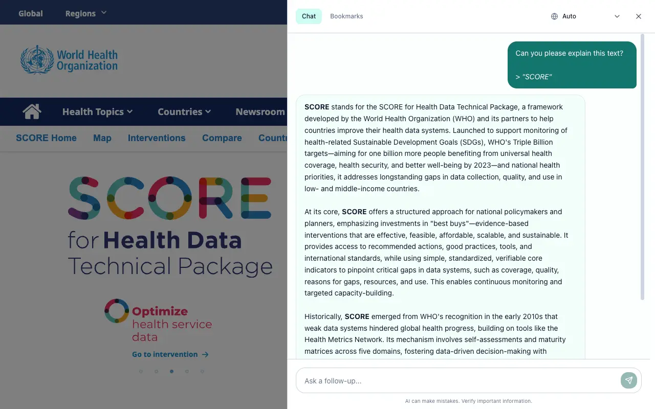Screenshot 3 of Text Clarifier AI for Chrome