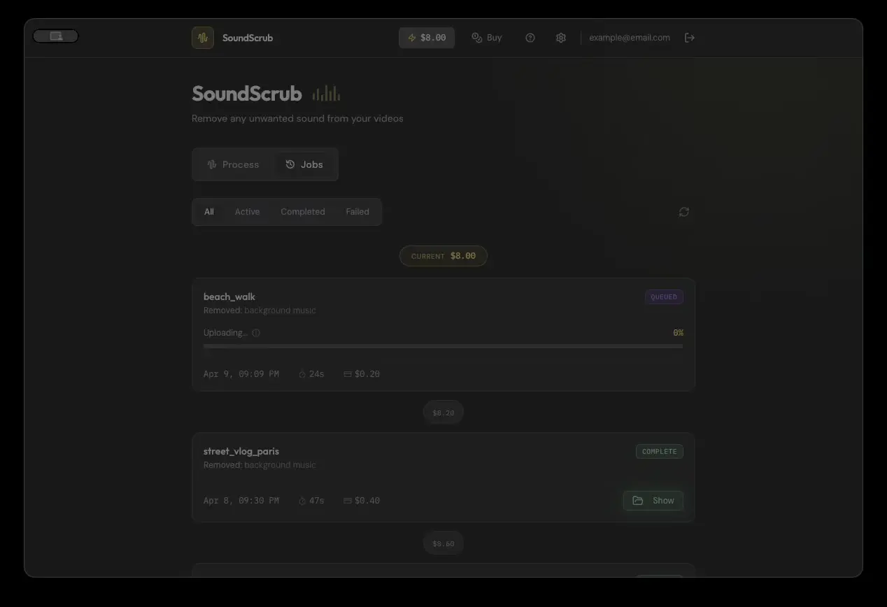 Screenshot 8 of SoundScrub