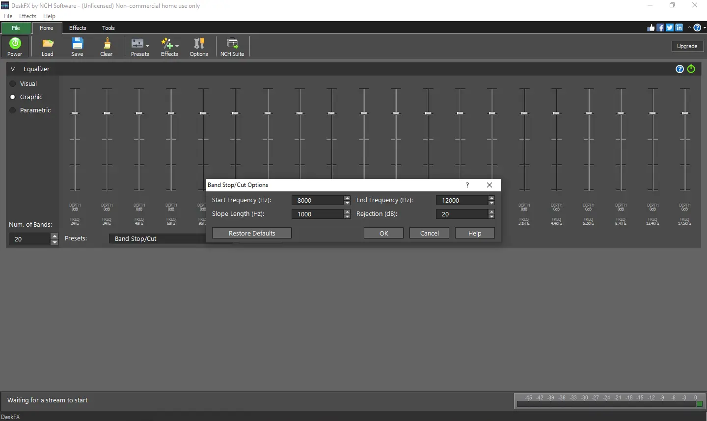 Screenshot 4 of DeskFX: Major real-time audio upgrade