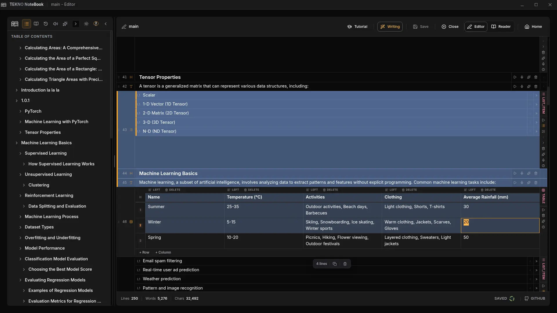 Screenshot 4 of Tekno Notebook