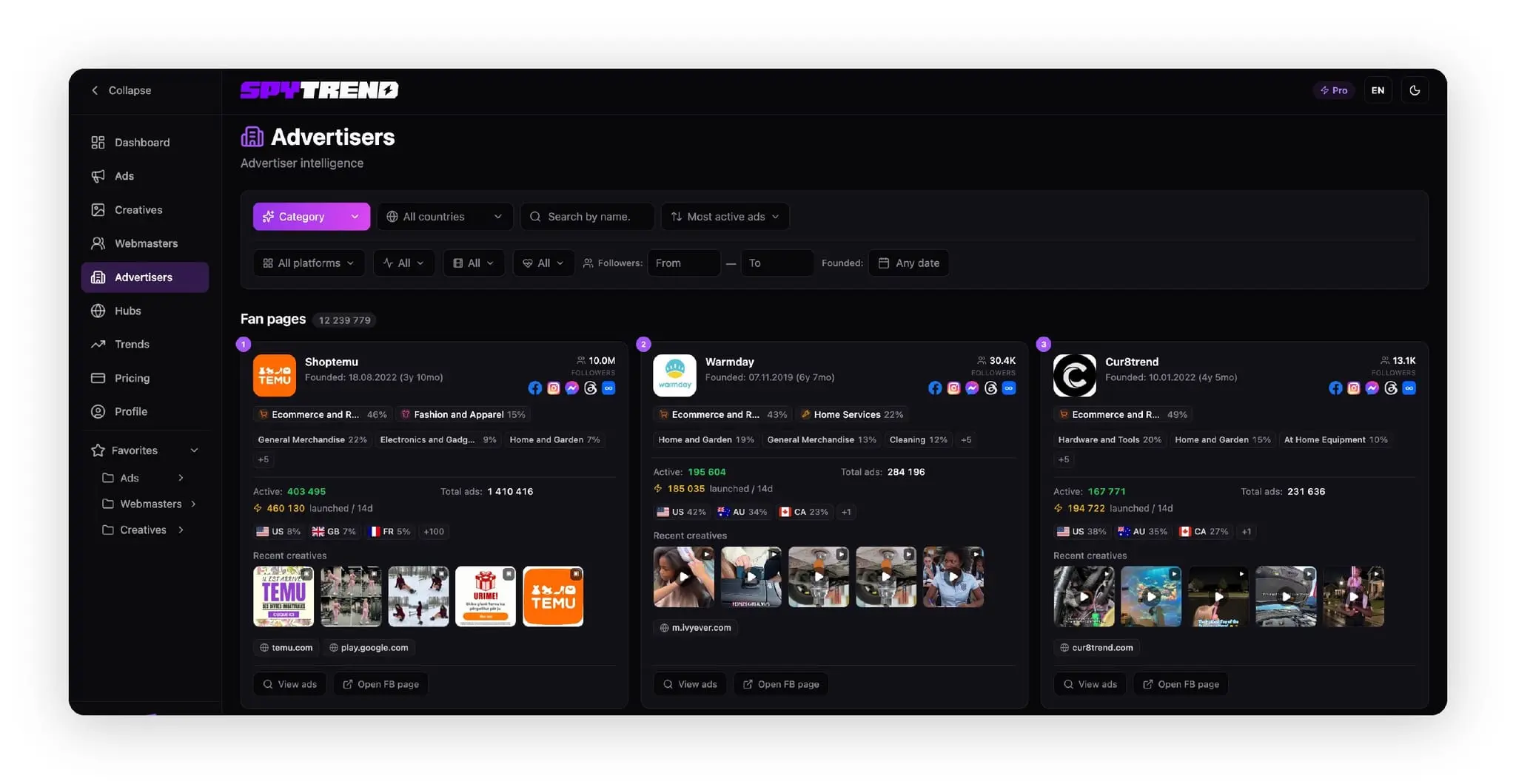 Screenshot 2 of Spytrend