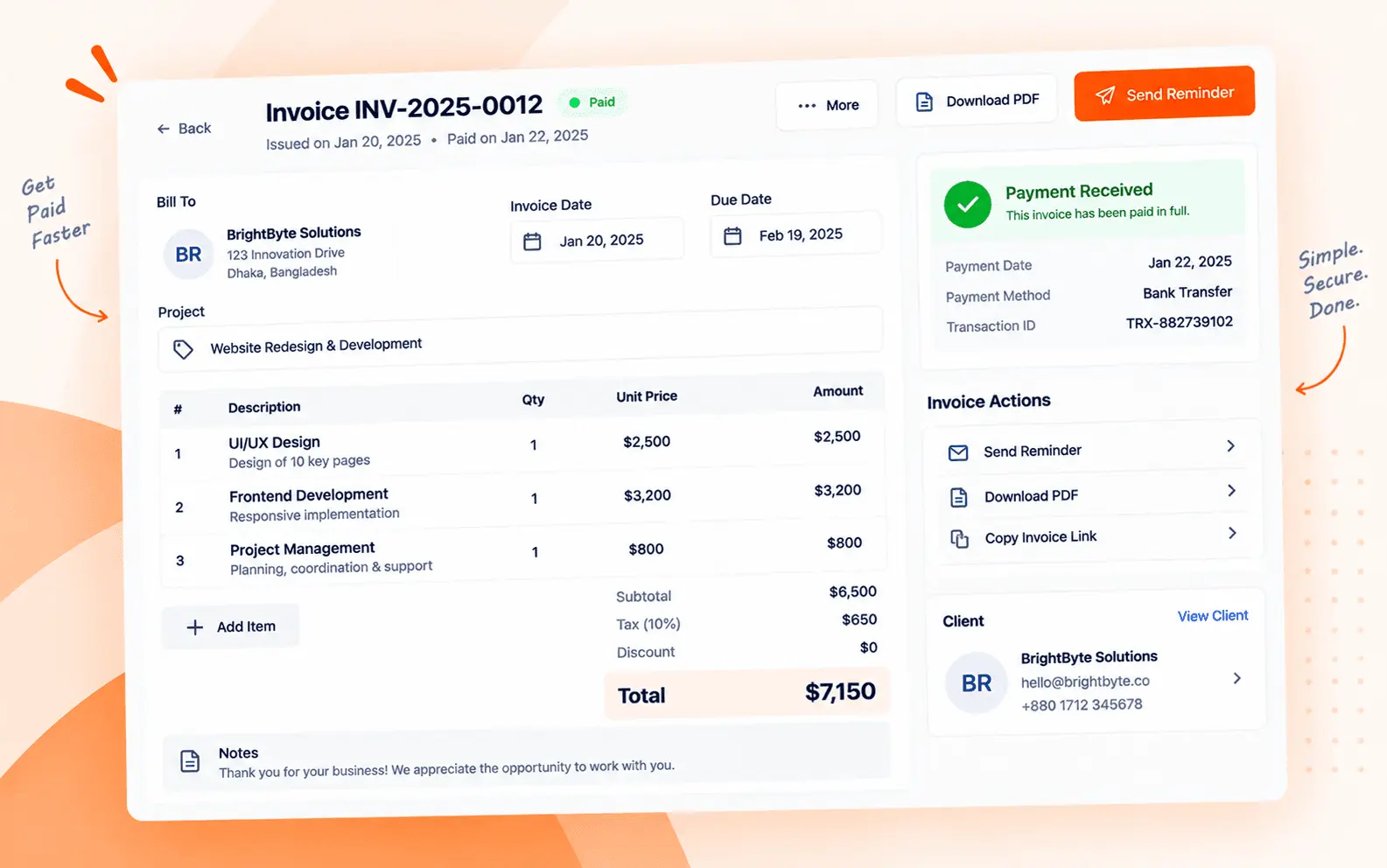 Screenshot 2 of HiveCRM