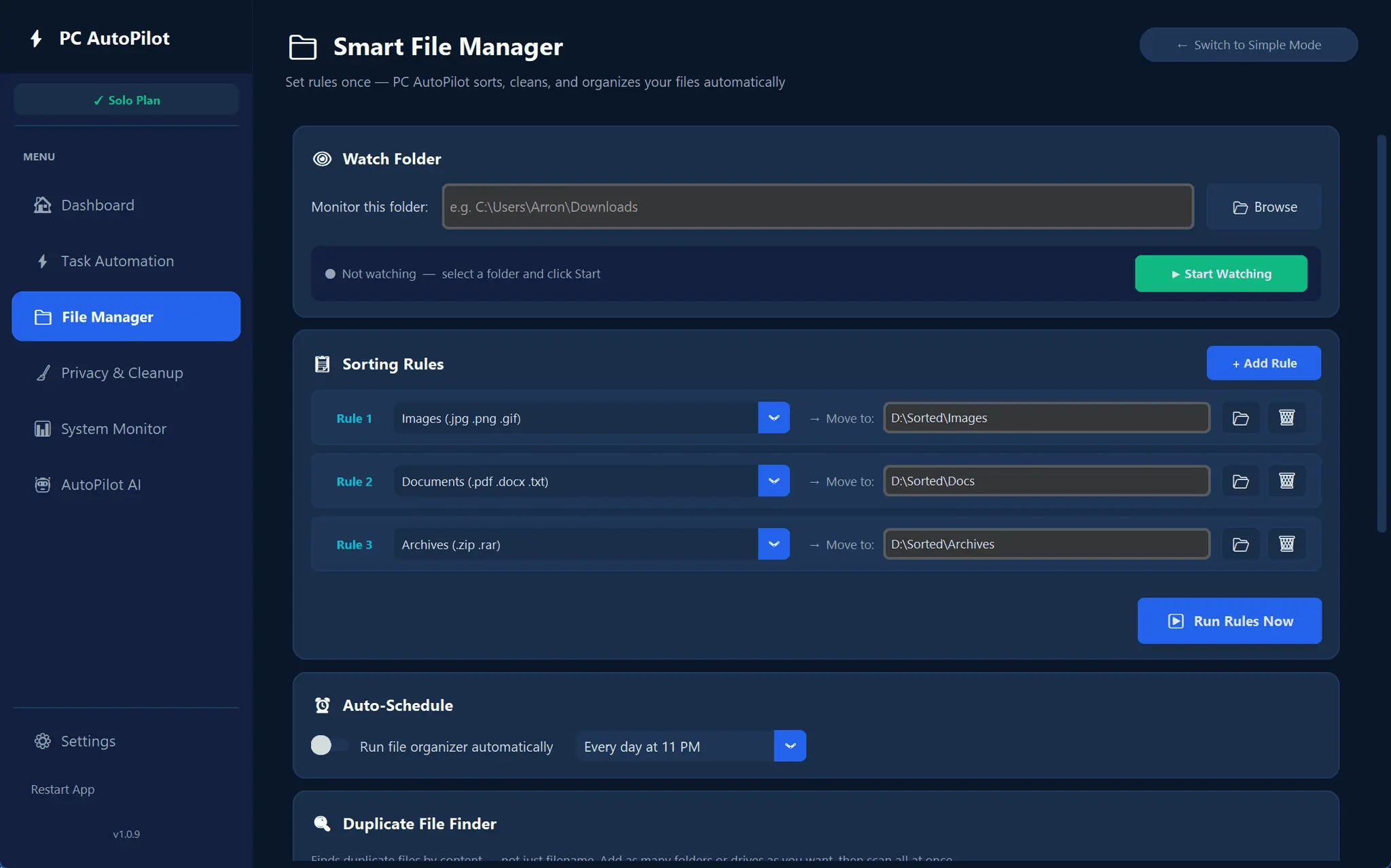 Screenshot 3 of PC AutoPilot