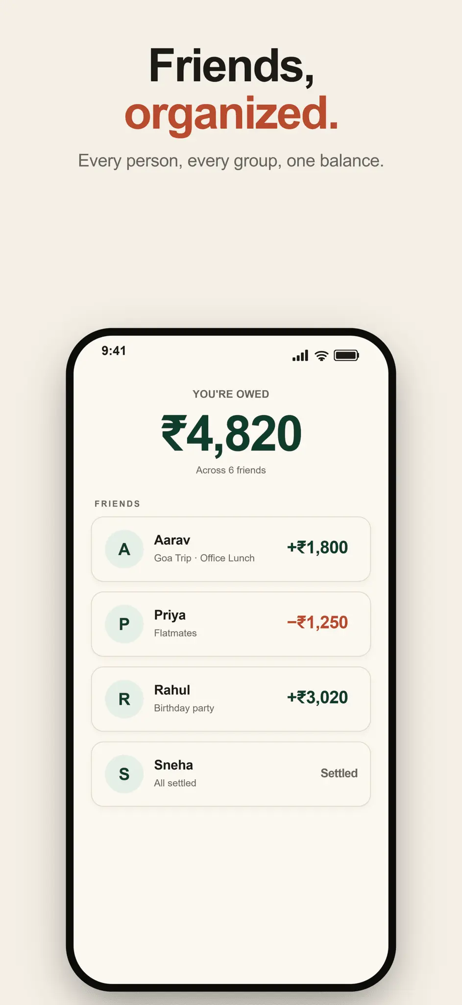 Screenshot 1 of The Hisaab
