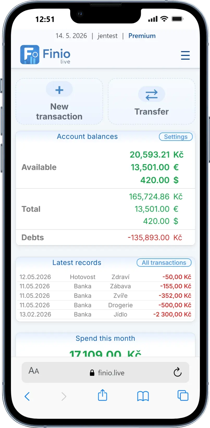Screenshot 10 of Personal finance diary