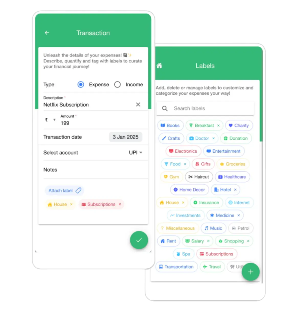 Screenshot 3 of Expenzey