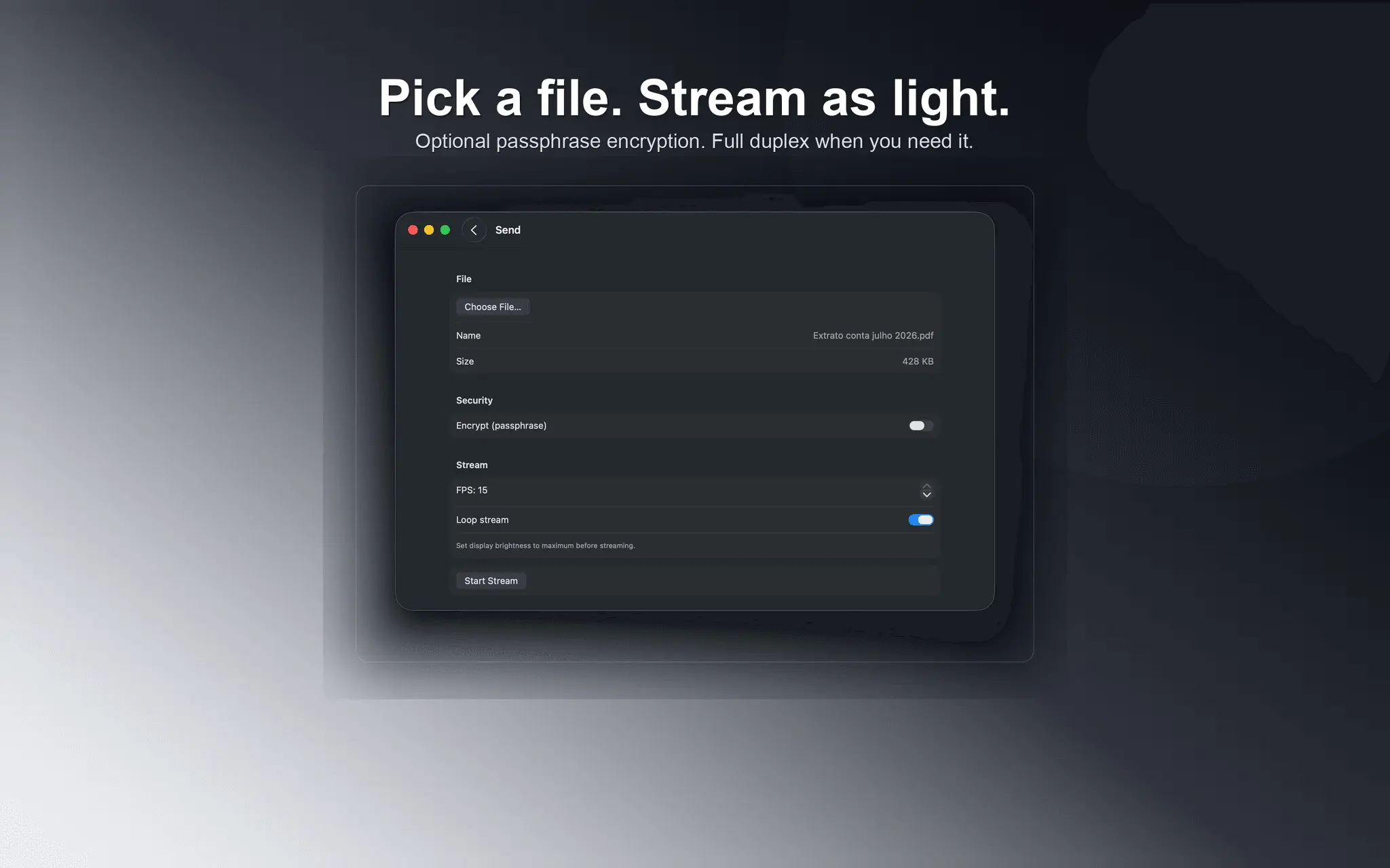 Screenshot 2 of ShareByLight