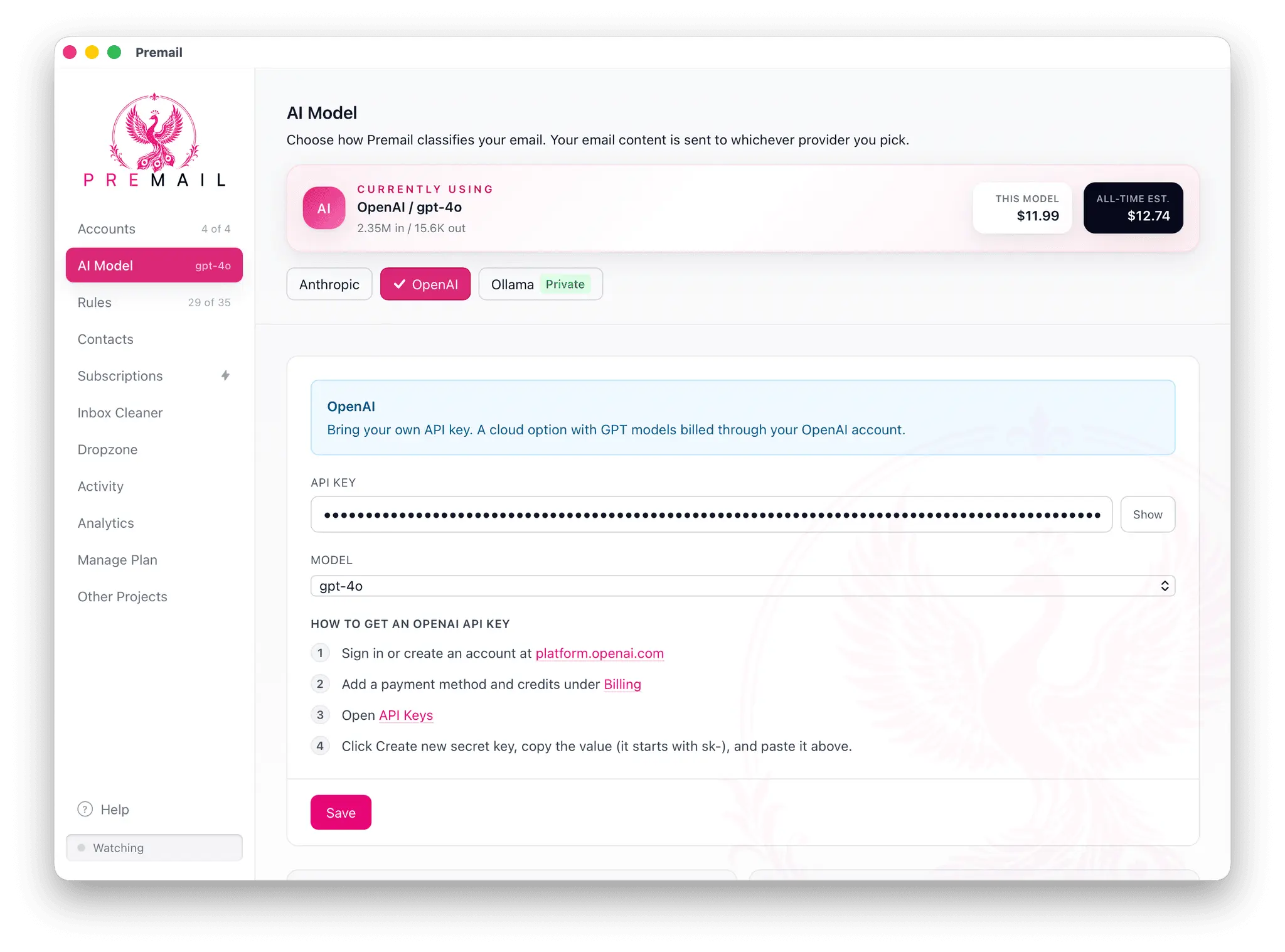Screenshot 2 of Premail