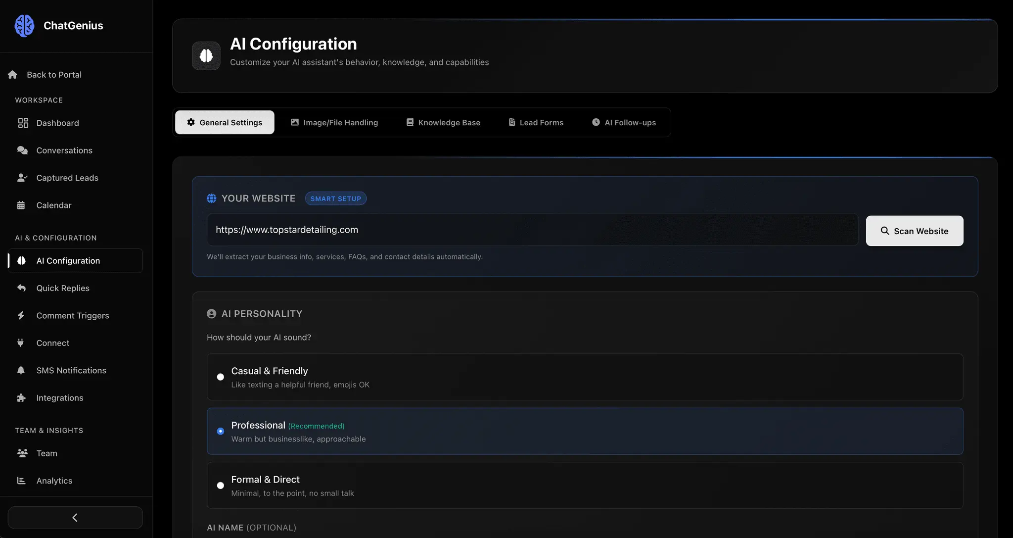 Screenshot 3 of ChatGenius