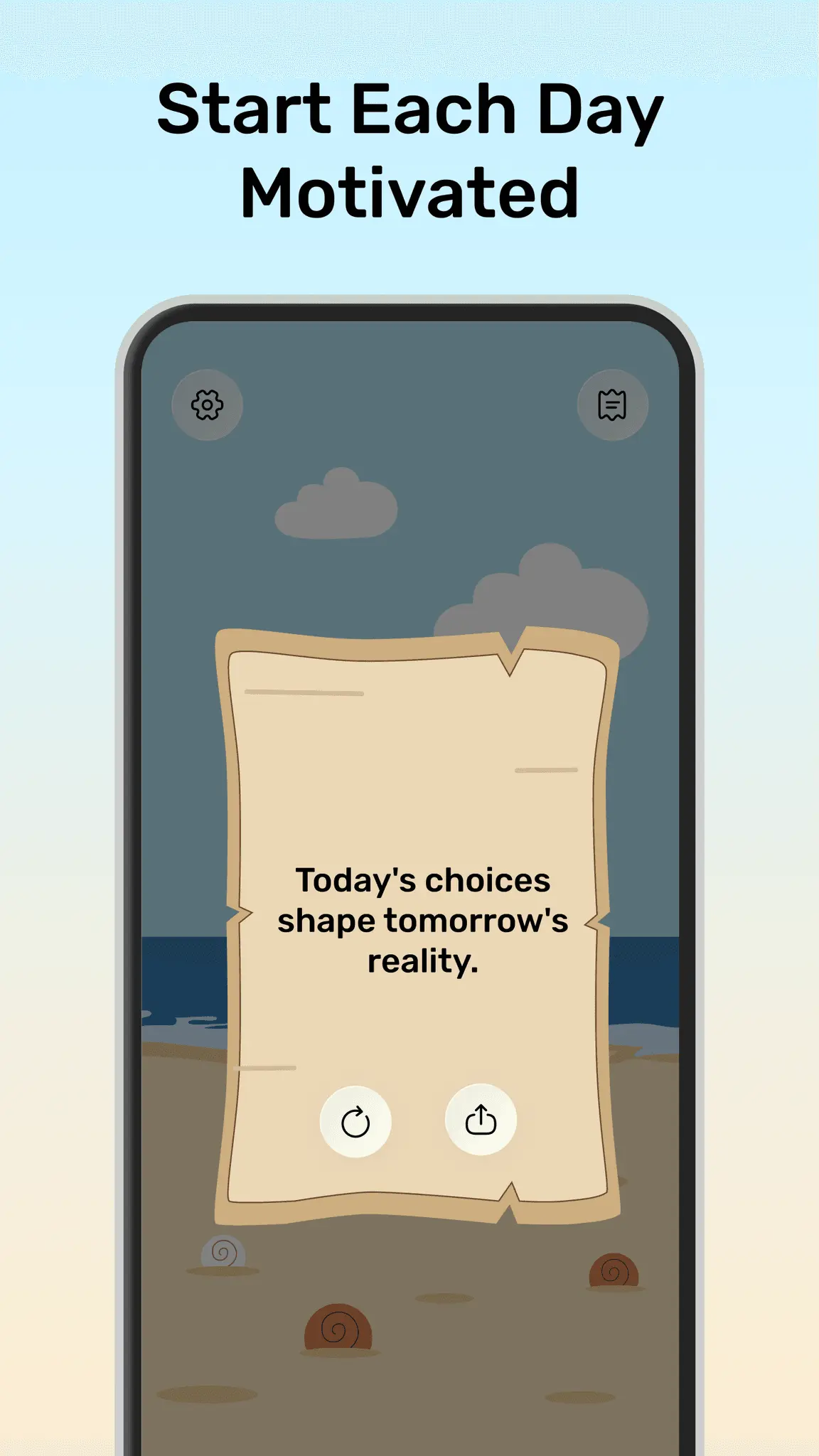 Screenshot 4 of BottleNote: Daily Inspirational Quotes