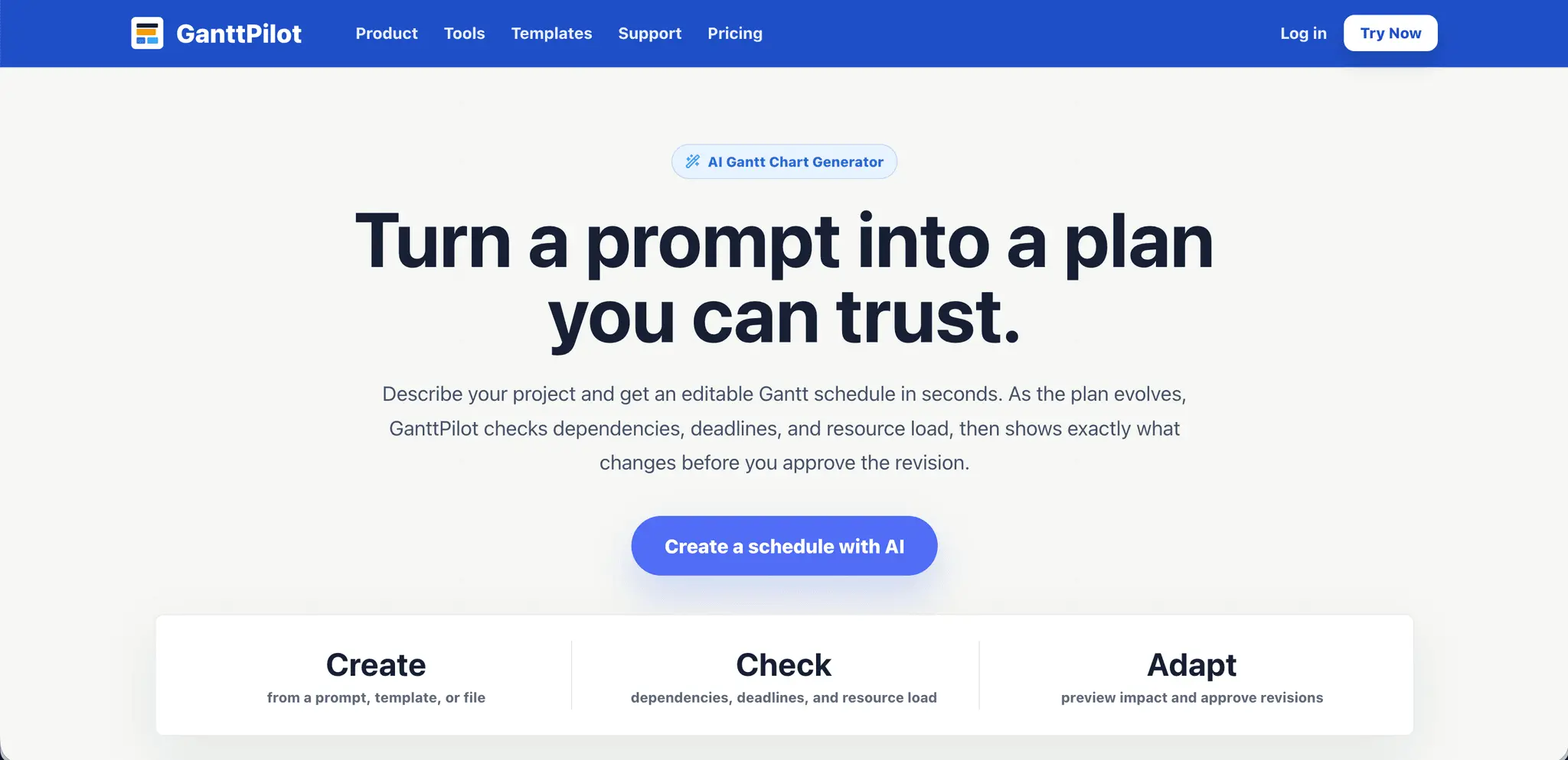 Screenshot 1 of GanttPilot