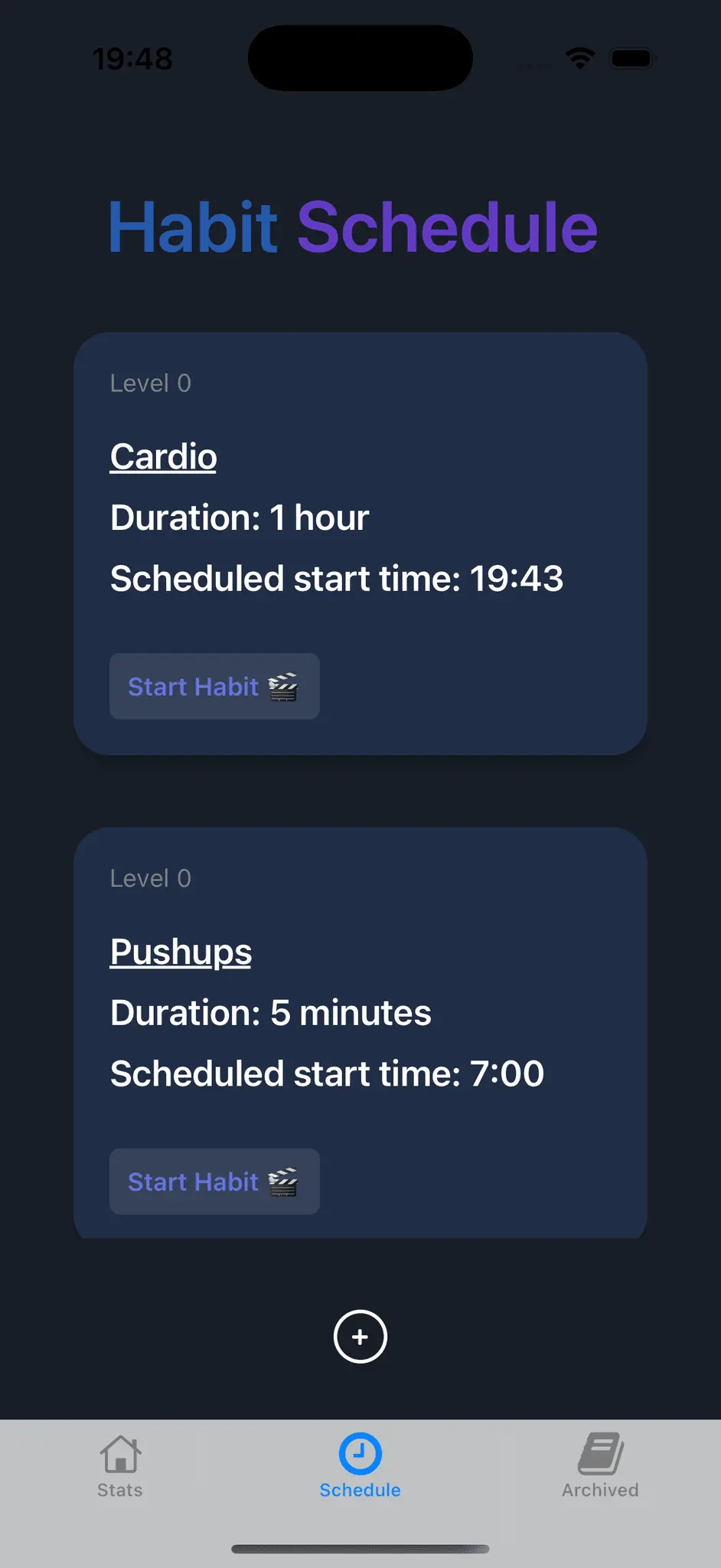 Screenshot 1 of Habit Ladder