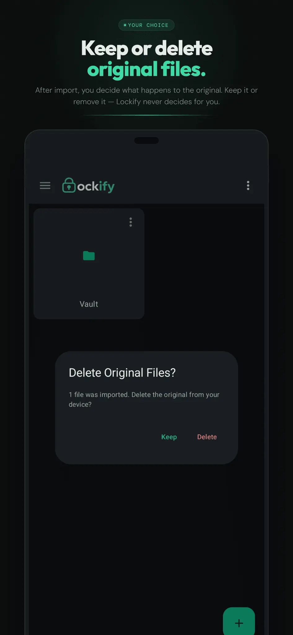 Screenshot 4 of Lockify – Hide & Encrypt Files