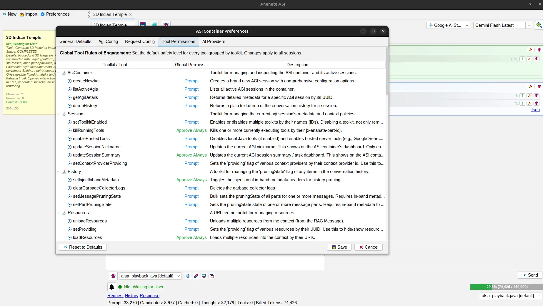 Screenshot 5 of Anahata ASI Desktop