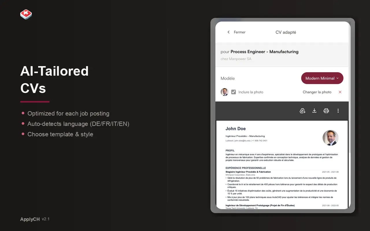 Screenshot 6 of ApplyCH