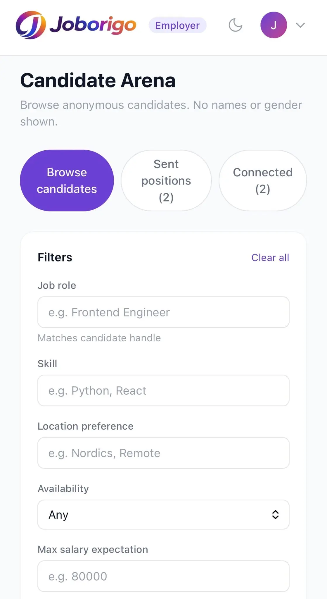 Screenshot 3 of Joborigo