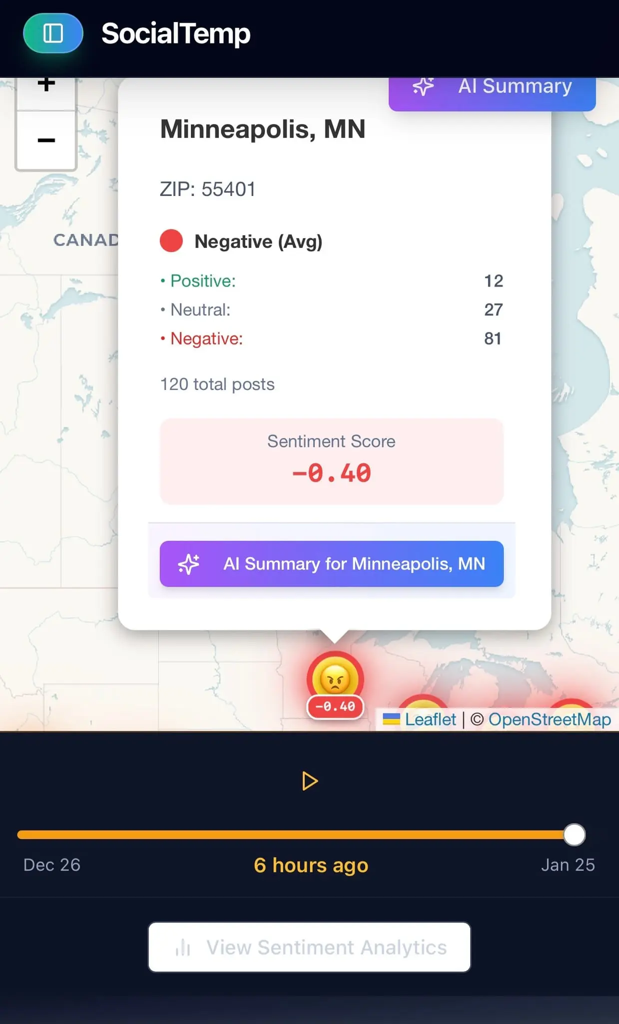 Screenshot 9 of SocialTemp