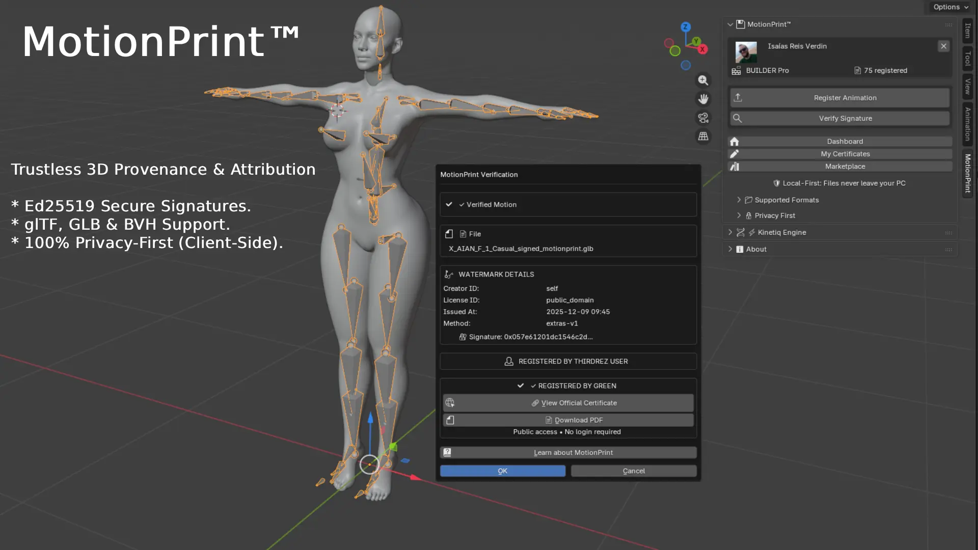 Screenshot 3 of MotionPrint