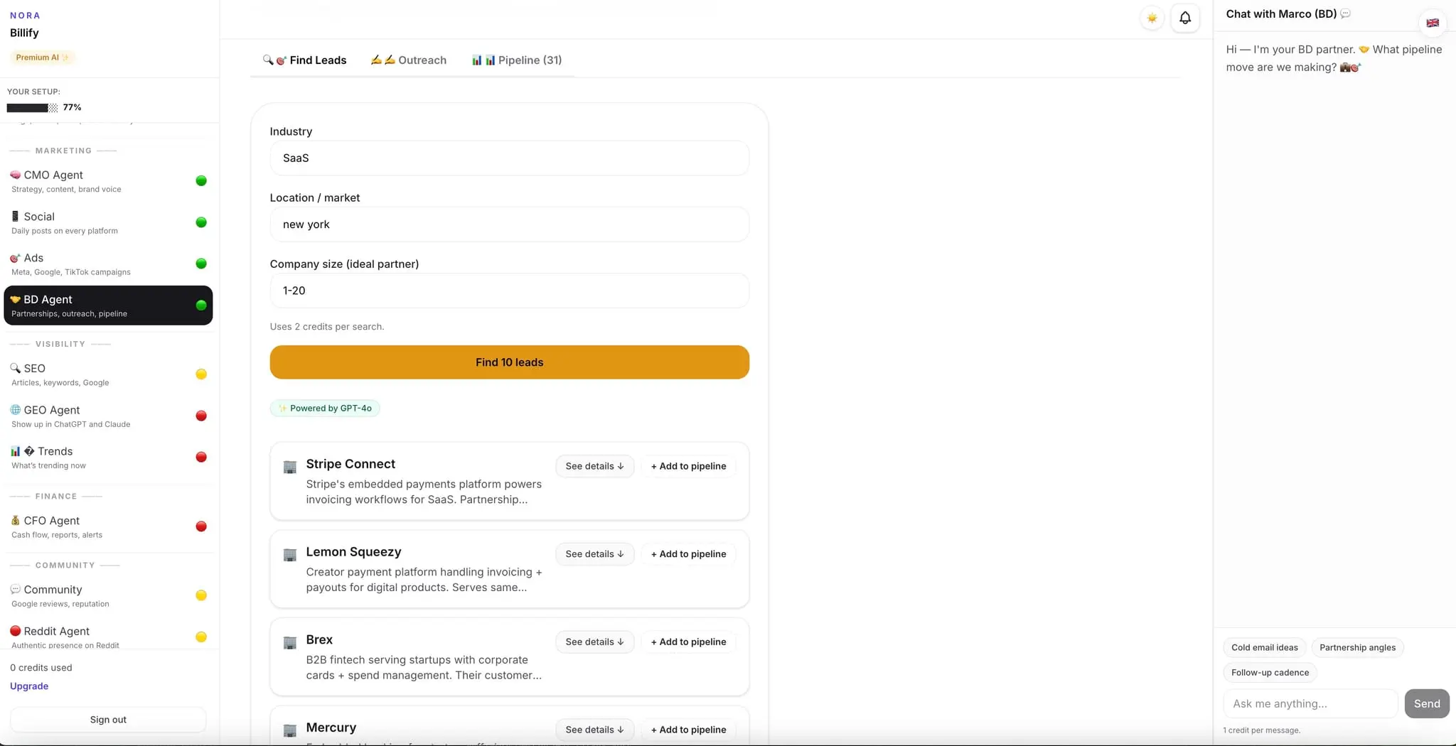 Screenshot 2 of NoraAI