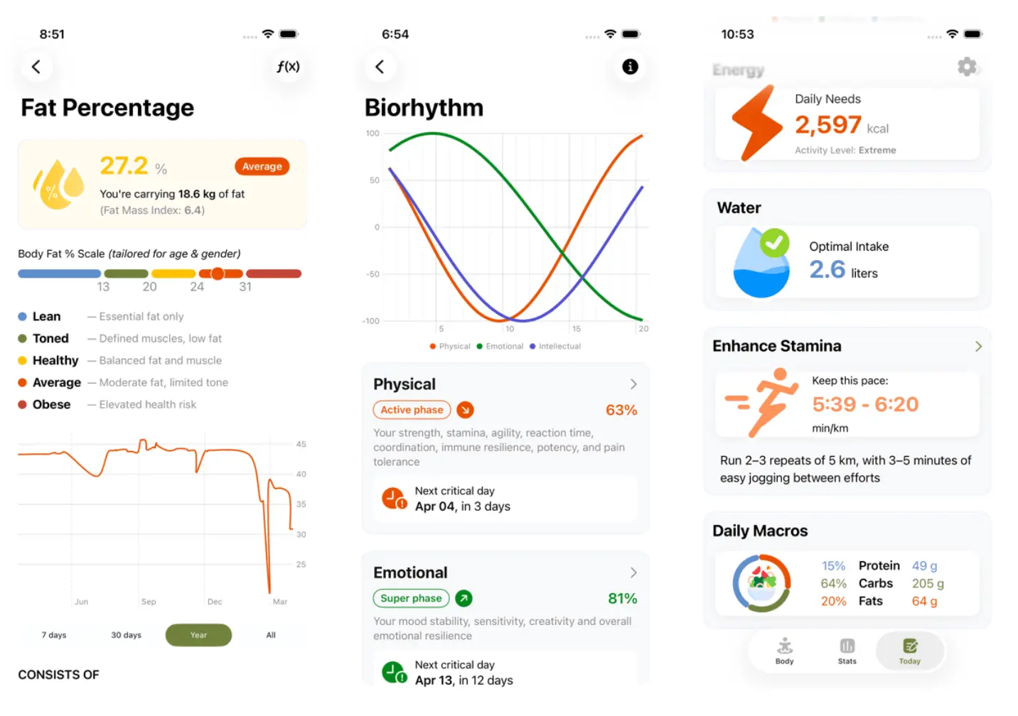 Screenshot 3 of Body Size - Track & Measure