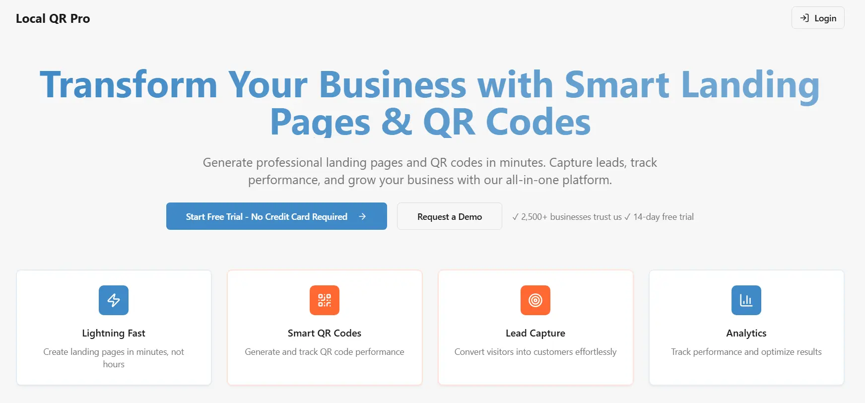Screenshot 2 of Local QR Pro