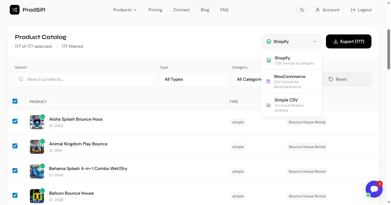 Screenshot 2 of ProdSift