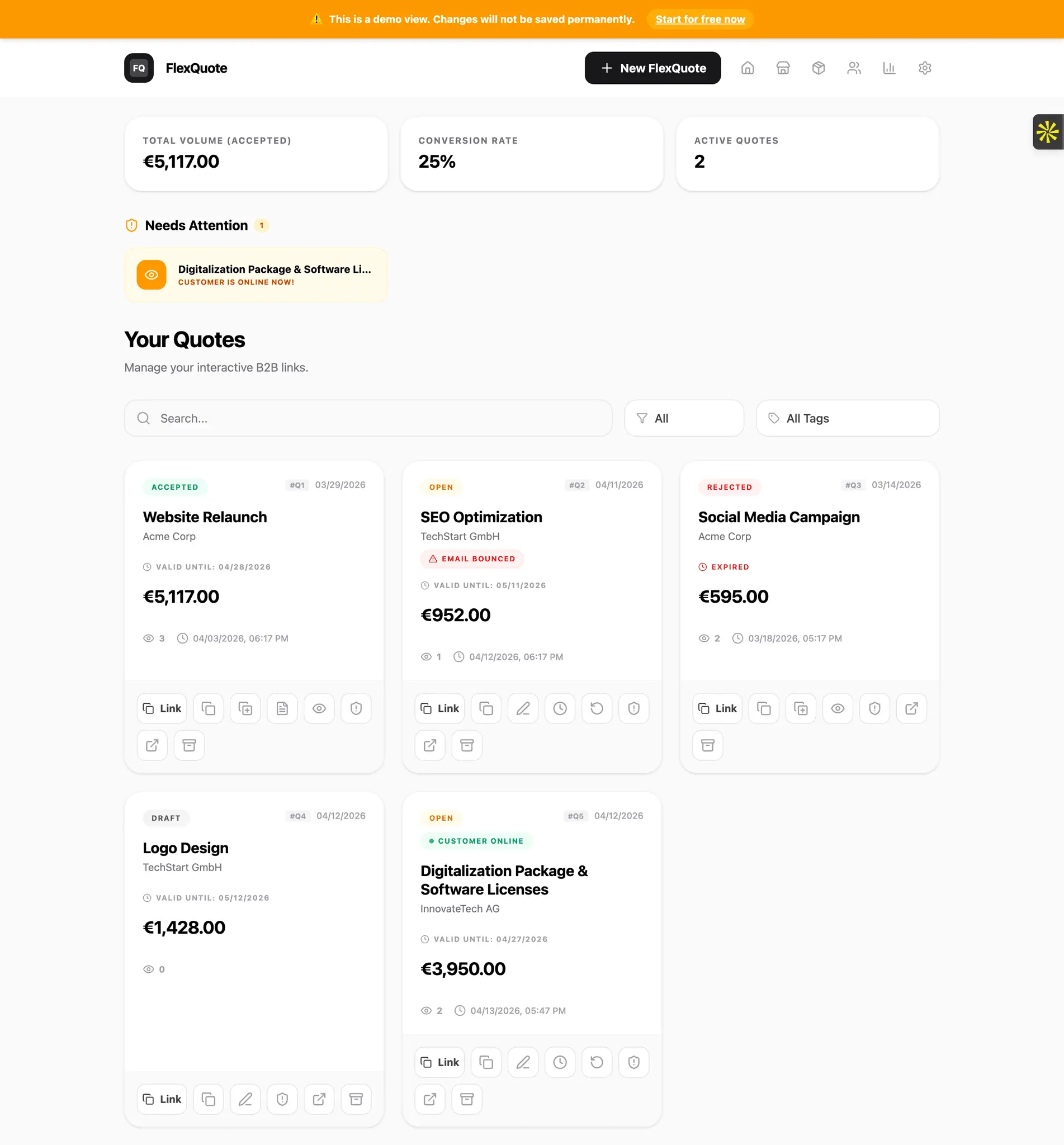Screenshot 5 of FlexQuote