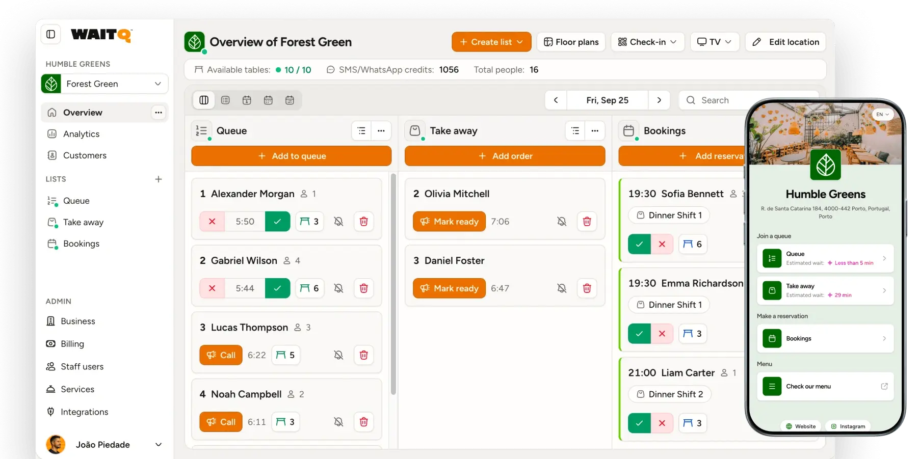 Screenshot 3 of WaitQ