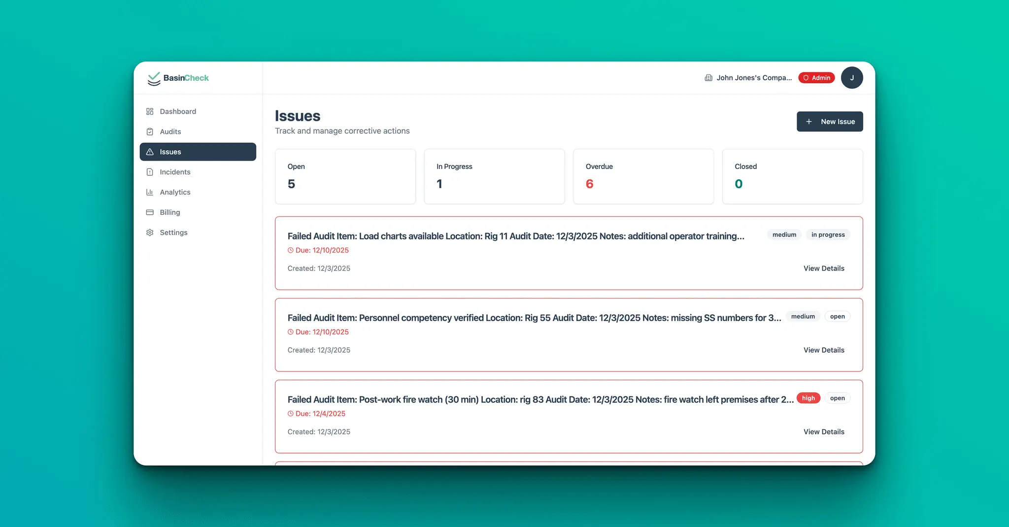 Screenshot 5 of BasinCheck