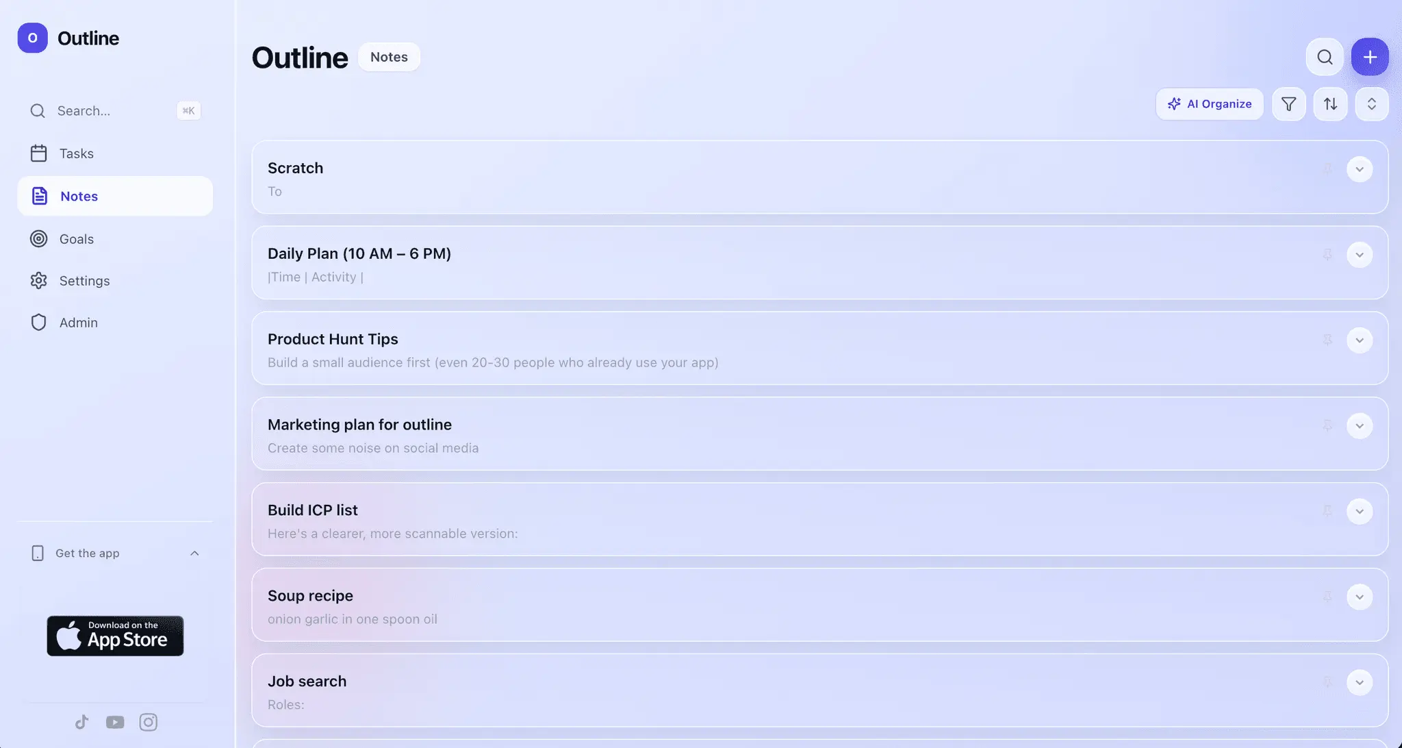 Screenshot 6 of Outline